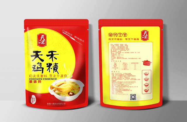 天禾雞精包裝設計-產(chǎn)品LOGO設計、產(chǎn)品包裝設計、形象海報設計、手提袋設計